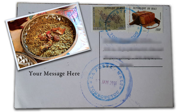 5. Labadja Postcard with Recipe on the Back